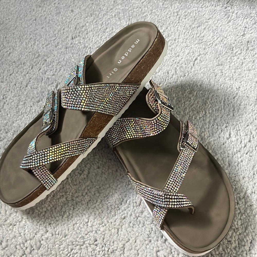 Madden Girl Brycee embellished sandals